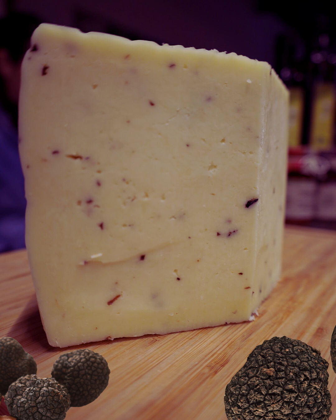 Pecorino mit Trüffel (Schafskäse)