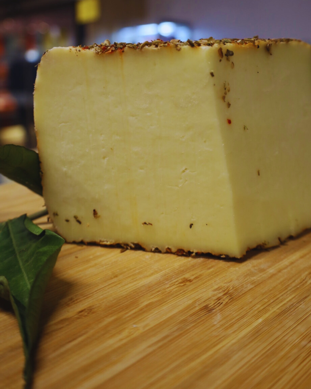 Pecorino in Gewürze - etwas pikant (Schafskäse)