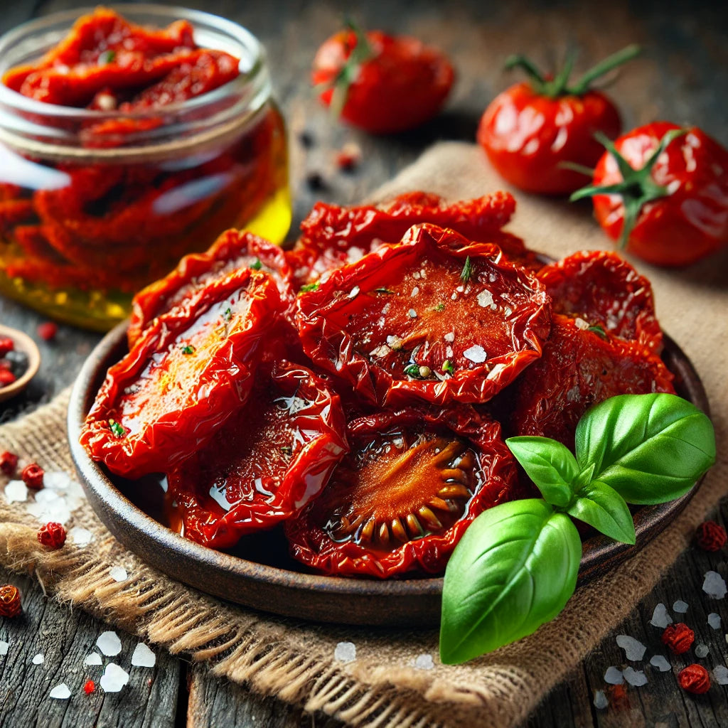 Getrocknete Tomaten ohne Öl